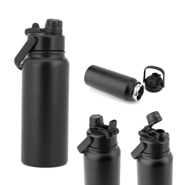 Flasche aus Edelstahl (90 % recycelt), doppelwandig vakuumisoliert – Ansicht 7