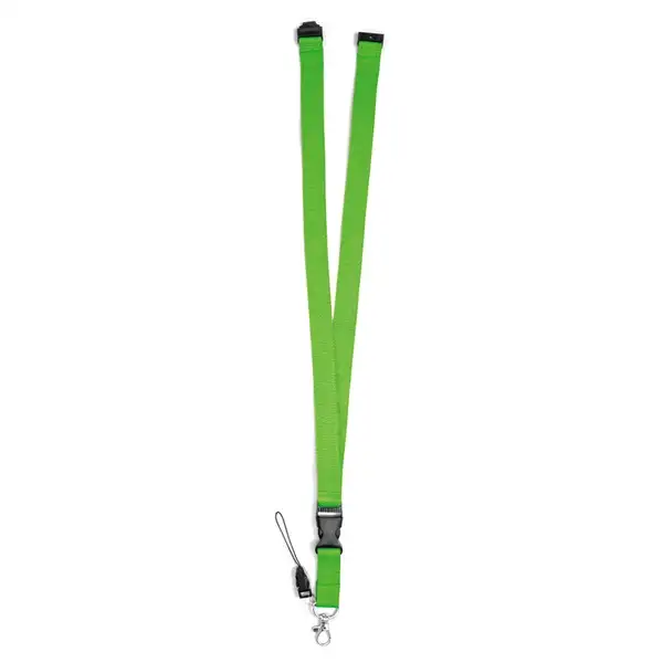 Lanyard aus Polyester (20 mm) mit einem Schlüsselband – Ansicht 13
