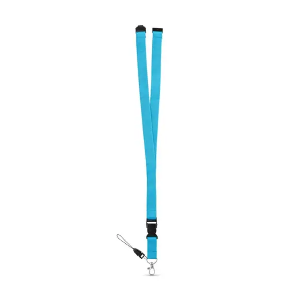 Lanyard aus Polyester (20 mm) mit einem Schlüsselband – Ansicht 15