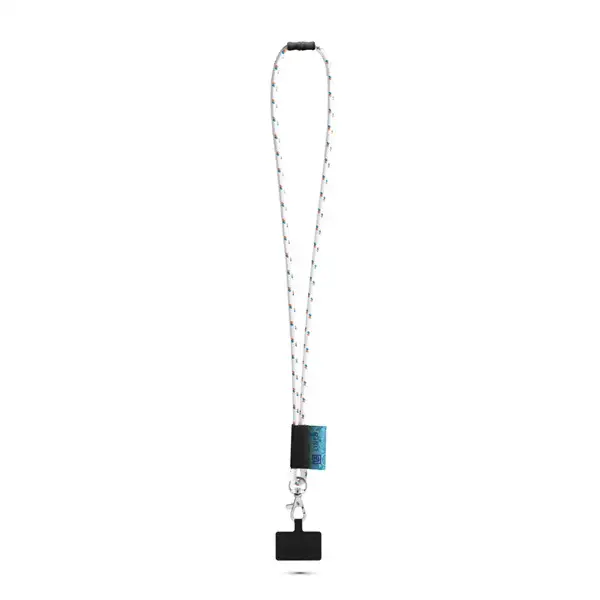 SET Lanyard NAUTIC Long (Ø 7 mm) mit 9 mm Schnappkarabiner und Handyhalterung – Ansicht 1