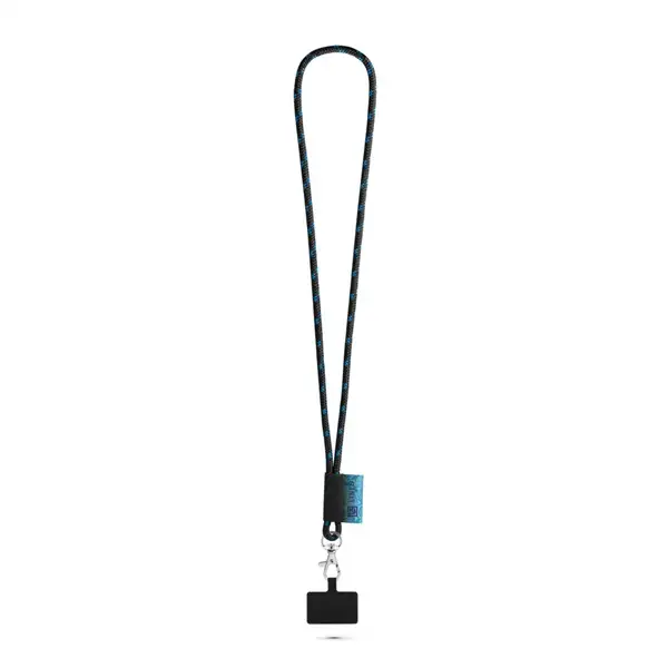 SET Lanyard NAUTIC Long (Ø 7 mm) mit 9 mm Schnappkarabiner und Handyhalterung – Ansicht 2