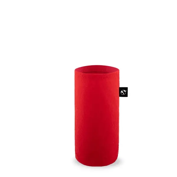 Hülle aus recyceltem Filz (100% rPET), ideal für Flaschen
