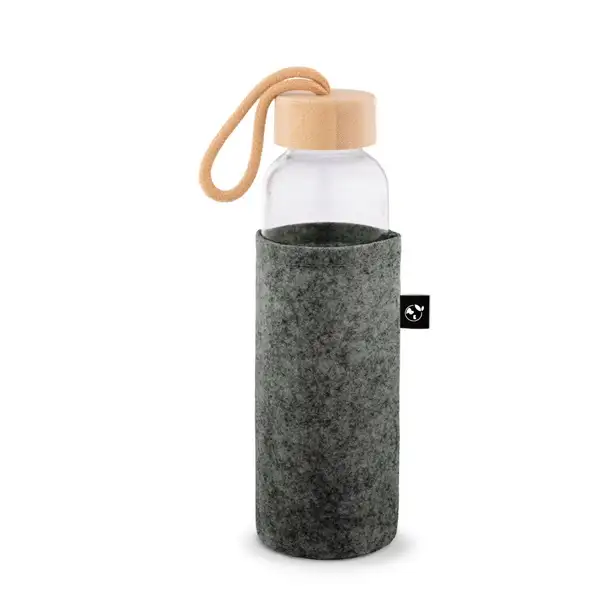 Hülle aus recyceltem Filz (100% rPET), ideal für Flaschen – Ansicht 11