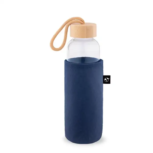 Hülle aus recyceltem Filz (100% rPET), ideal für Flaschen – Ansicht 13