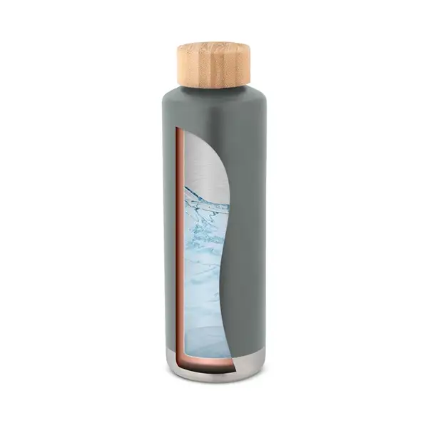 Isolierflasche aus Edelstahl (36% recycelt) (640 mL) – Ansicht 6