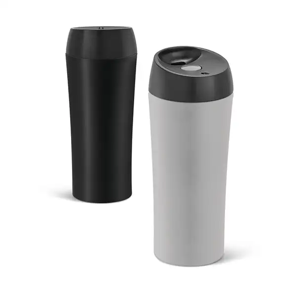Reisebecher aus Edelstahl und PP, 470 ml – Ansicht 5