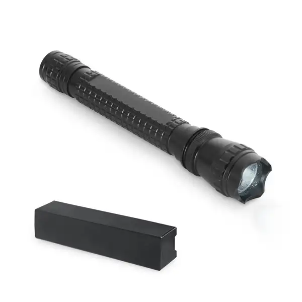 Taschenlampe aus Aluminium mit LED-Licht – Ansicht 2