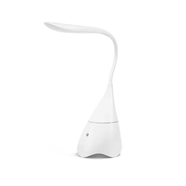Tragbare Schreibtischlampe mit Lautsprecher und 5 Stunden Akkulaufzeit aus Recyceltes ABS (100% rABS)