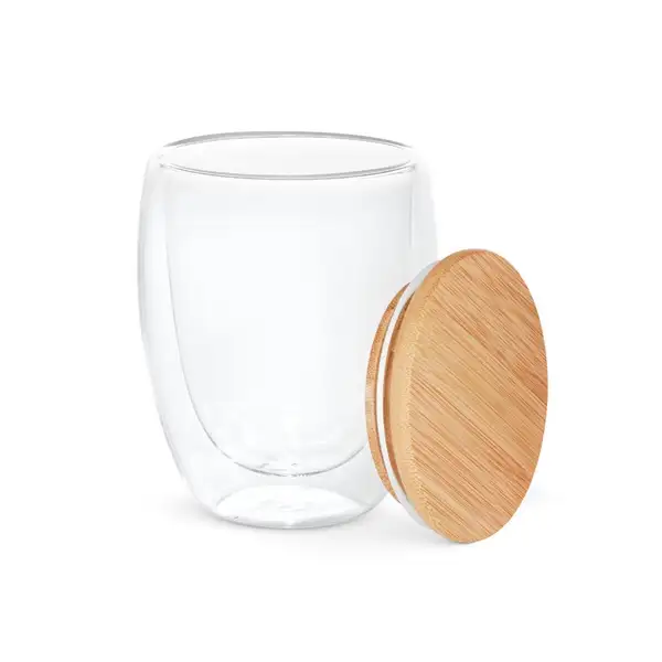 Reisebecher aus Borosilikatglas 350 ml – Ansicht 2