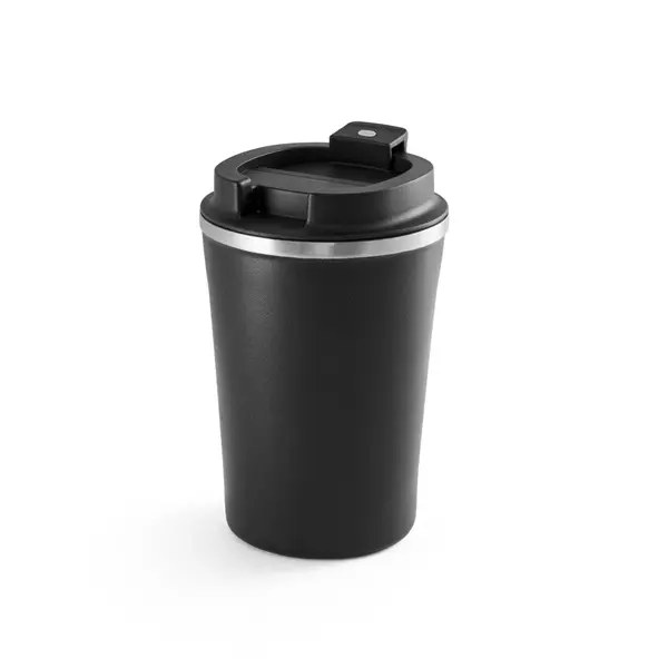 Reisebecher aus Edelstahl und PP 470 ml – Werbeartikel mit Logo bedrucken