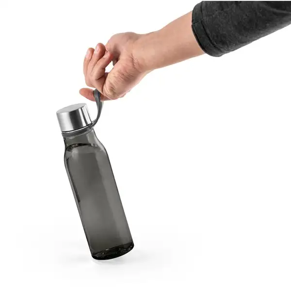 Recycelte PET-Flasche (100 % rPET) mit glänzender, transluzenter Oberfläche – Ansicht 3