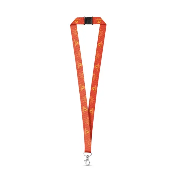 SET Lanyard SUBLIMATION Long II (20 mm) mit 20 mm Karabinerhaken und Sicherheitsverschluss