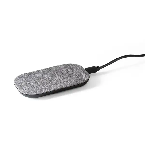 Schnelles 10W wireless Ladegerät aus recyceltem PET (100 % rPET) – Ansicht 3
