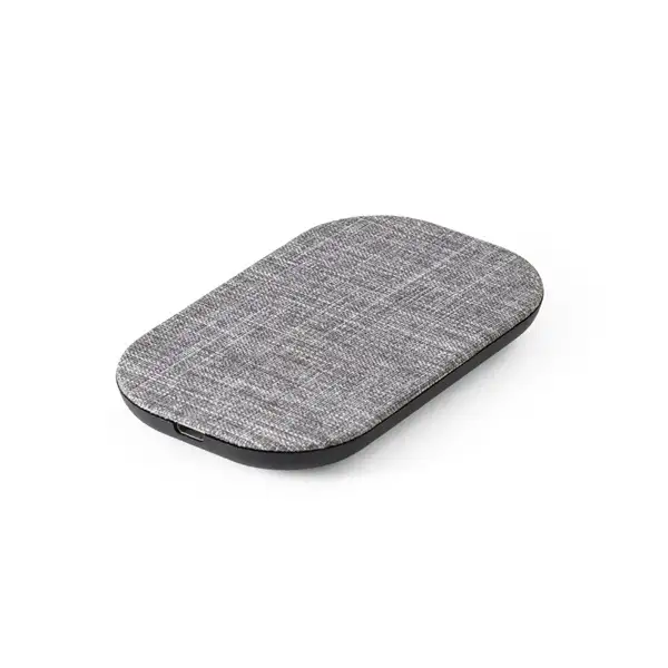 Schnelles 10W wireless Ladegerät aus recyceltem PET (100 % rPET) – Ansicht 1