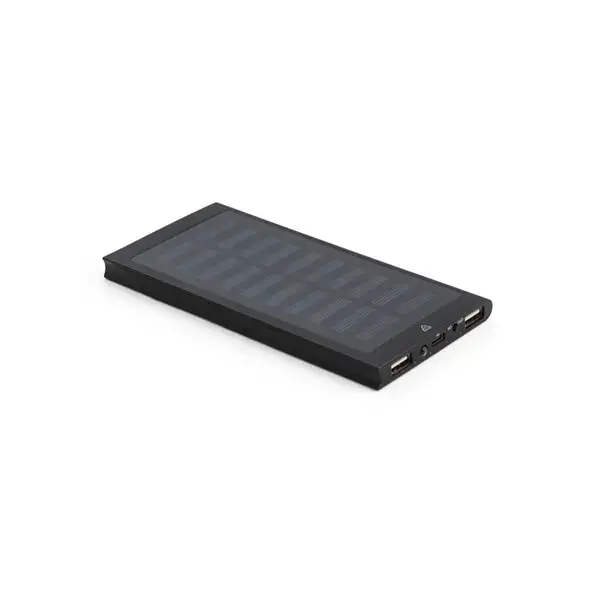 8'000 mAh Powerbank mit Solarpanel aus 100% recyceltem Aluminium – Ansicht 1