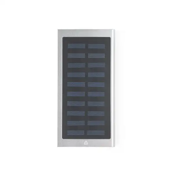 8'000 mAh Powerbank mit Solarpanel aus 100% recyceltem Aluminium – Ansicht 5