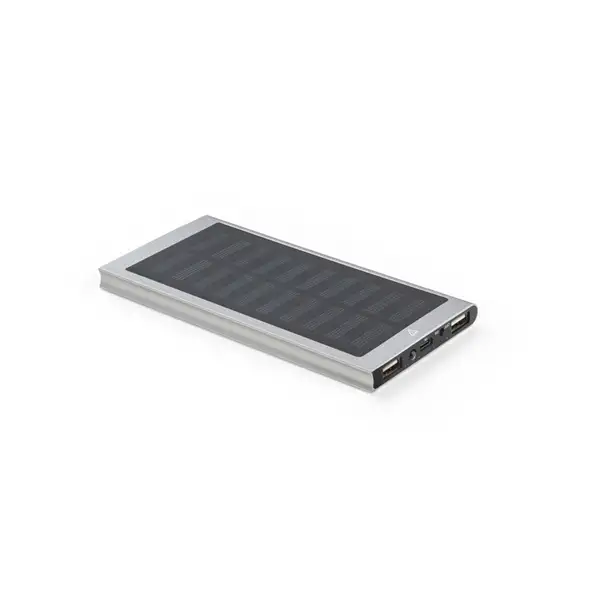 8'000 mAh Powerbank mit Solarpanel aus 100% recyceltem Aluminium – Ansicht 4