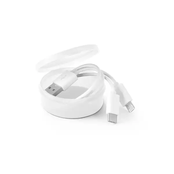 USB Kabel 3-in-1 aus ABS und PVC – Ansicht 1