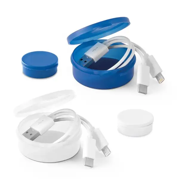 USB Kabel 3-in-1 aus ABS und PVC – Ansicht 2