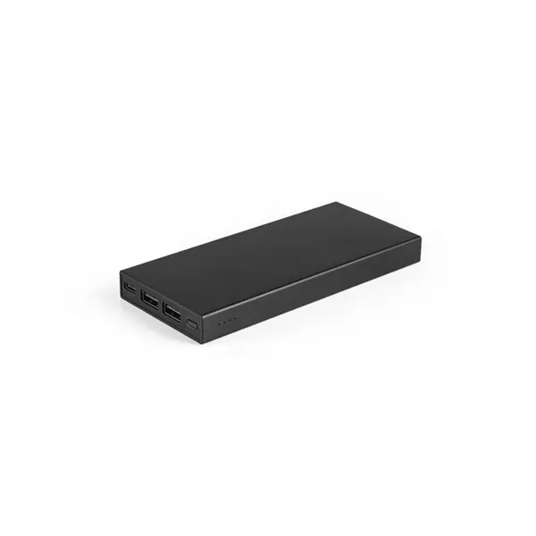 Powerbank 10'000 mAh aus Recyceltes aluminium (100 % rAL) – Werbeartikel mit Logo bedrucken