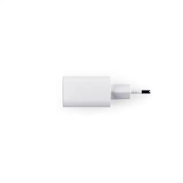 Ladegerät mit USB-A Anschluss 18W und USB-C 20W in Recyceltes ABS (100% rABS) – Ansicht 3