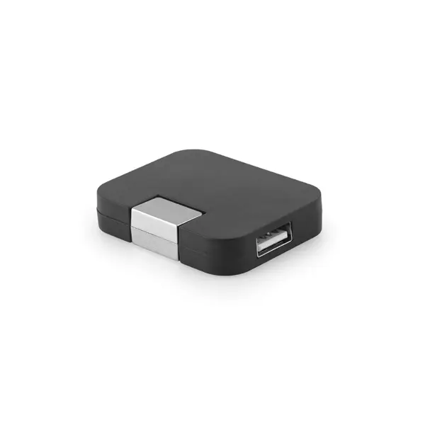 HUB mit 4 USB-A-Anschlüssen aus ABS – Werbeartikel mit Logo bedrucken