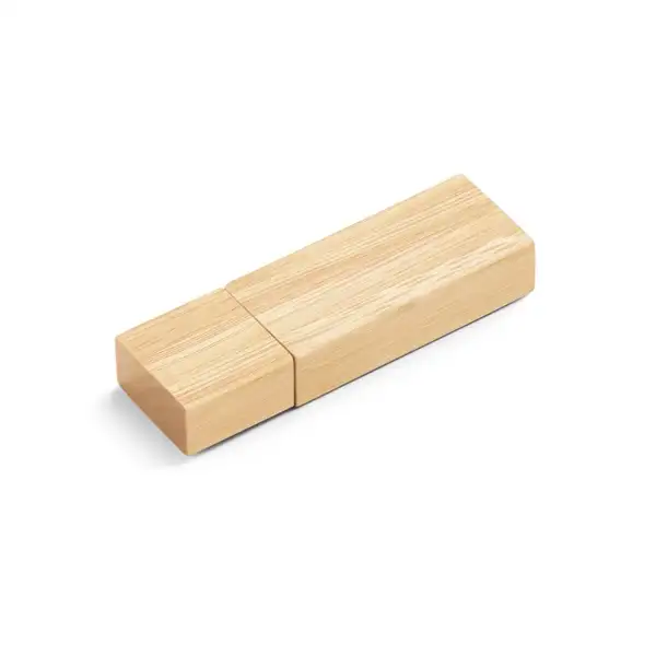 USB-Stick mit 8 GB aus Bambus – Ansicht 1