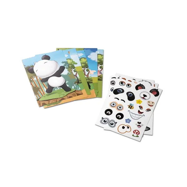 Sticker-Set mit sechs Blättern