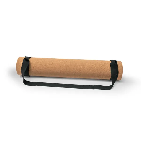 Yogamatte aus Kork und TPE. Bis zu 3.7 mm – Werbeartikel mit Logo bedrucken