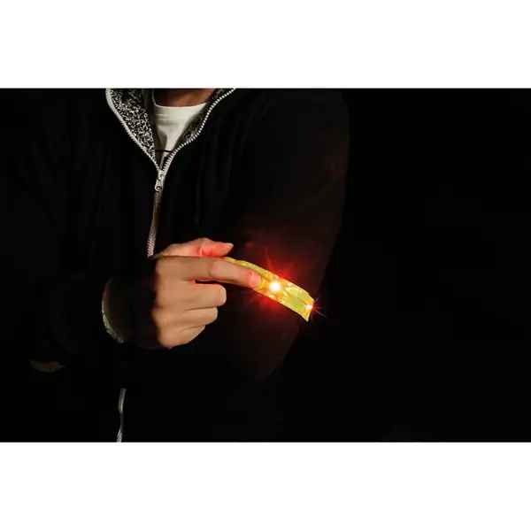 Armband, reflektierend mit 4 roten LEDs – Ansicht 5