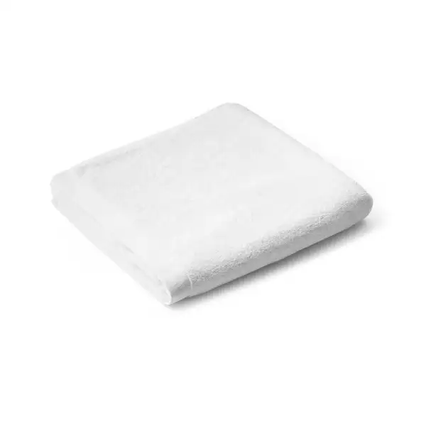 Badehandtuch (500g/m²) aus Baumwolle (82%) und recycelter Baumwolle (18%) – Ansicht 3