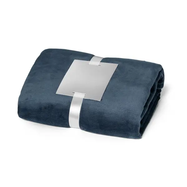 Fleecedecke (240 g/m²) mit Personalisierungskarte
