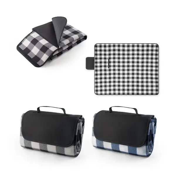 EPE-beschichtete Picknickdecke (180 g/m²) mit Muster – Ansicht 8