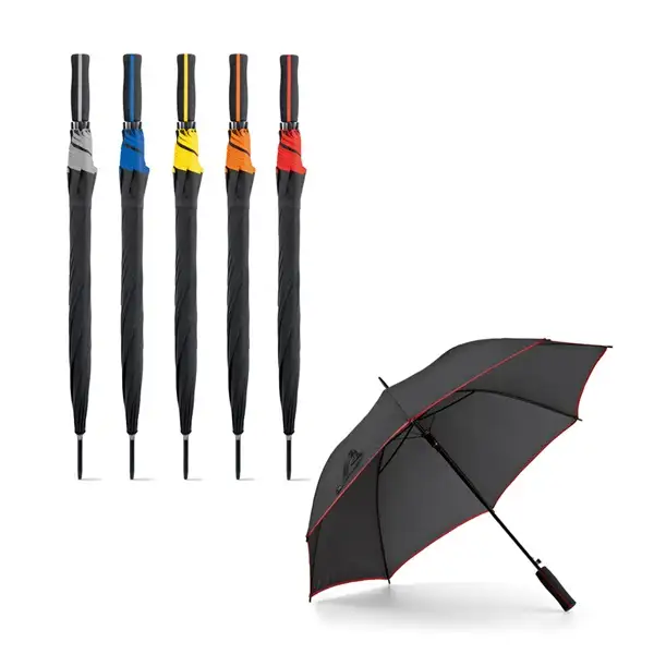 Regenschirm aus 190T-Polyester mit automatischer Öffnung – Ansicht 11