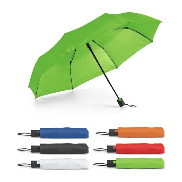 Taschenschirm aus 190T Pongé mit automatischer Öffnung – Ansicht 13