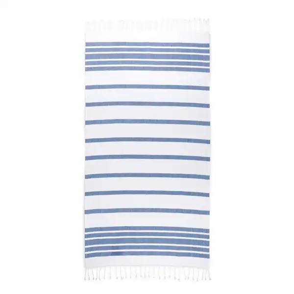 Strandtuch aus Baumwolle (70% recycelt) und Polyester (30% recycelt) (180 g/m²) – Ansicht 8