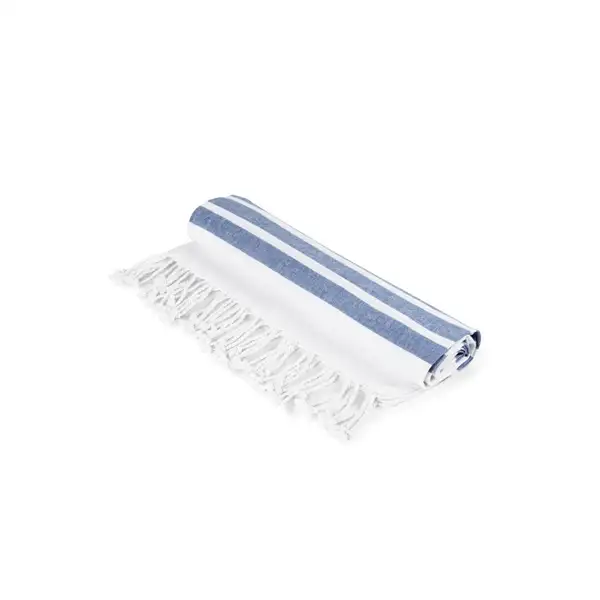 Strandtuch aus Baumwolle (70% recycelt) und Polyester (30% recycelt) (180 g/m²) – Ansicht 7