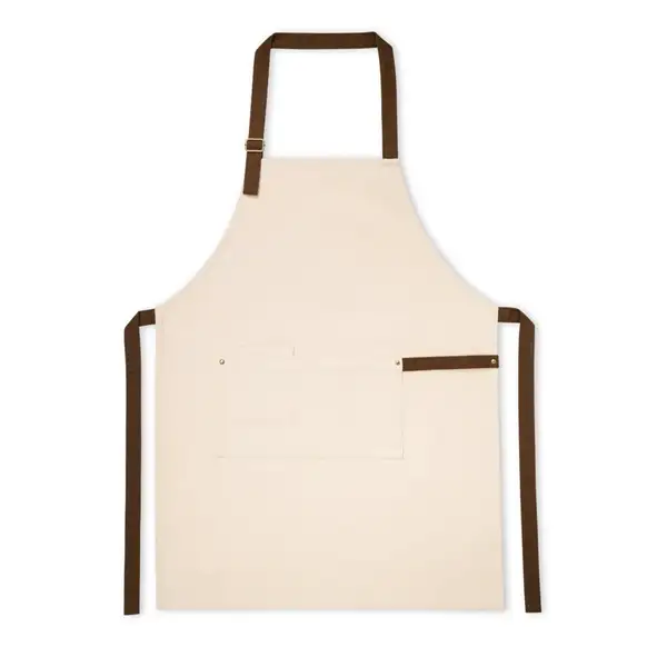 Schürze aus 100% Canvas-Baumwolle (320 g/m²) mit Metalldetails – Ansicht 2
