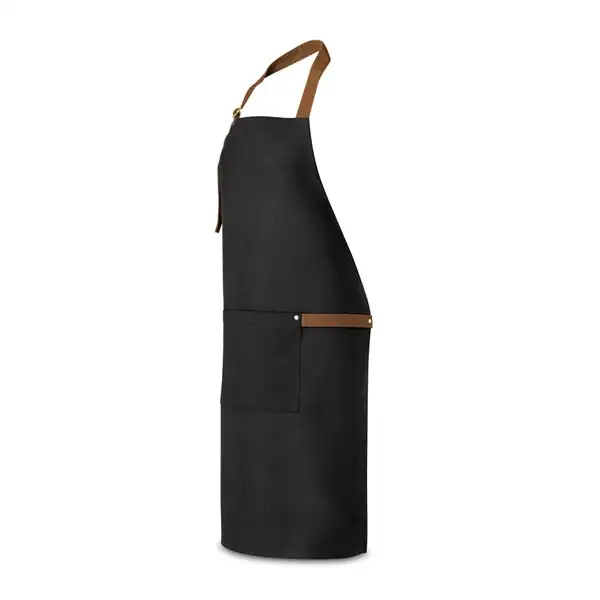 Schürze aus 100% Canvas-Baumwolle (300 g/m²) mit Metalldetails – Ansicht 3