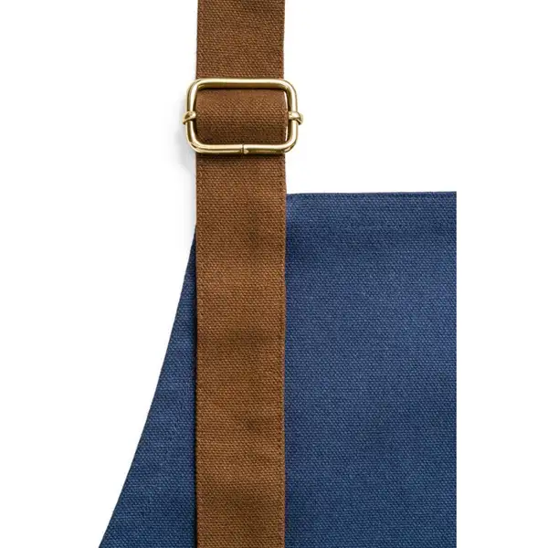 Schürze aus 100% Canvas-Baumwolle (300 g/m²) mit Metalldetails – Ansicht 7