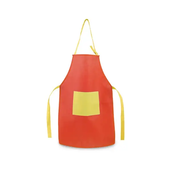 Kinderschürze aus Vliesstoff (80 g/m²) – Ansicht 2