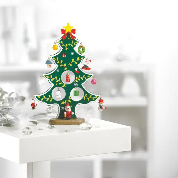 Weihnachtsbaum aus Holz – Ansicht 3
