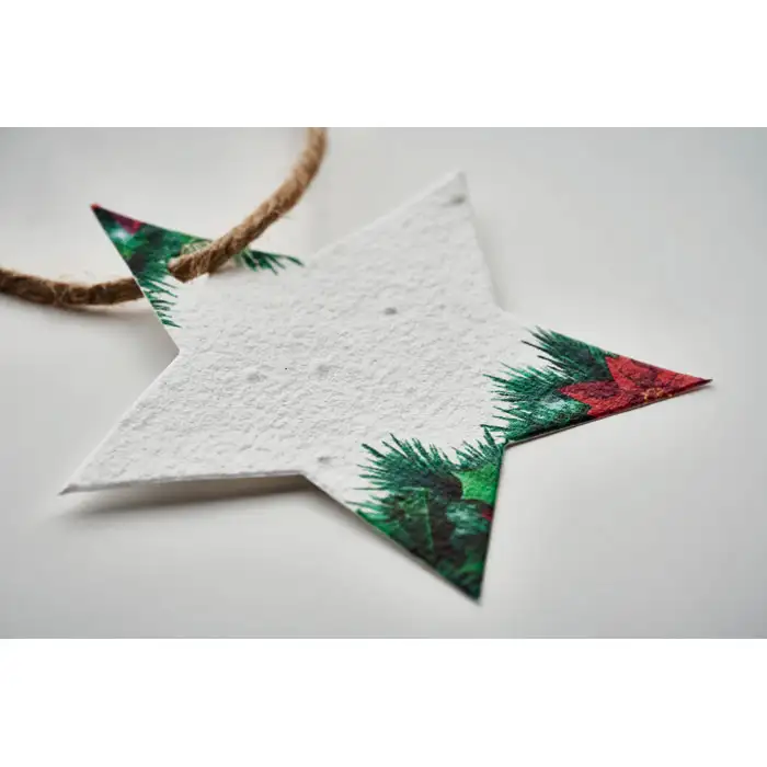 Weihnachtsschmuck Samenpapier – Ansicht 4