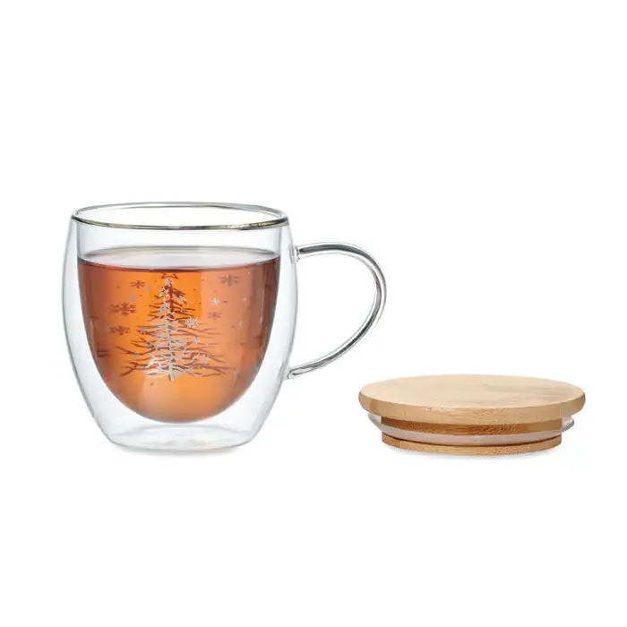 Becher Borosilikatglas Baum – Ansicht 2