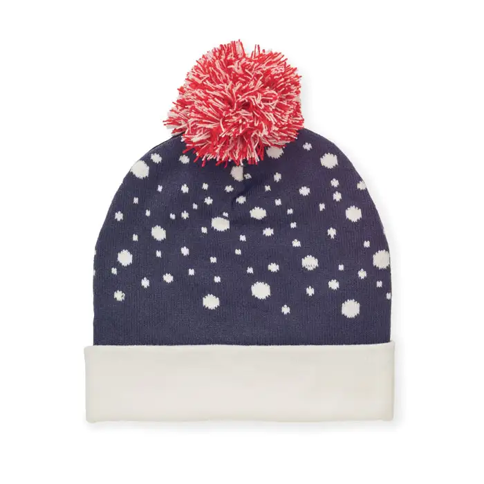 Weihnachtliche Strickmütze – Ansicht 2
