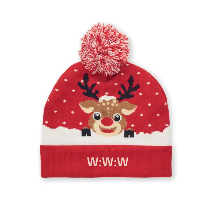 Weihnachtliche Strickmütze – Ansicht 7