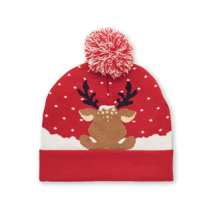 Weihnachtliche Strickmütze – Ansicht 5