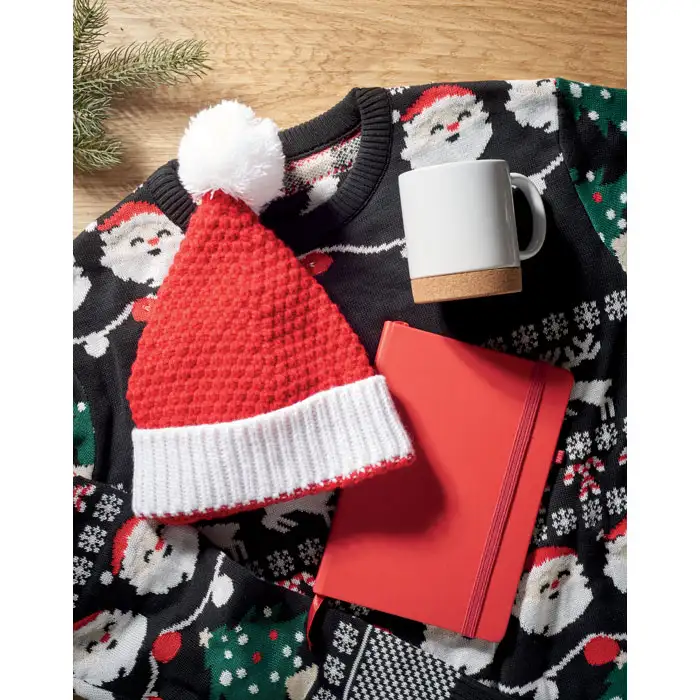Weihnachtliche Strickmütze – Ansicht 3