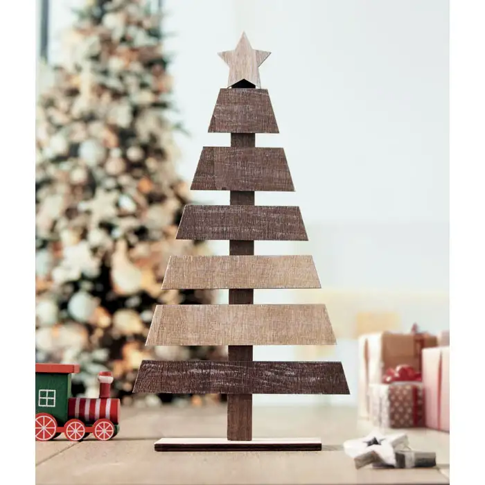 Weihnachtsbaum aus Holz – Ansicht 3