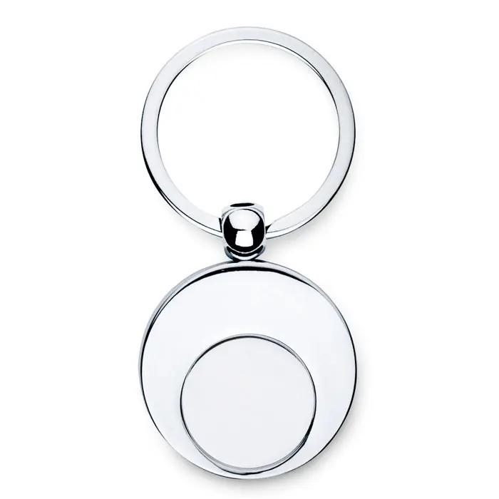 Schlüsselring mit Münzhalter